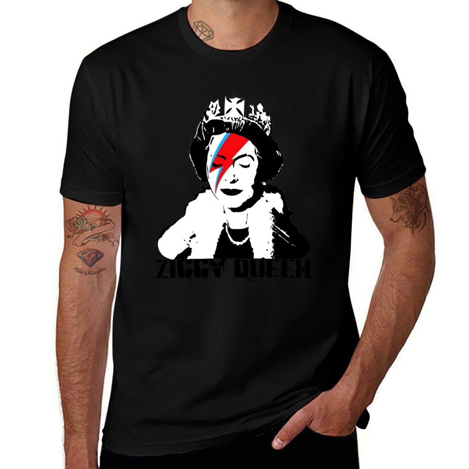 T-shirt Queen Elisabeth Ziggy  - Queen Street Fashion avis et prix