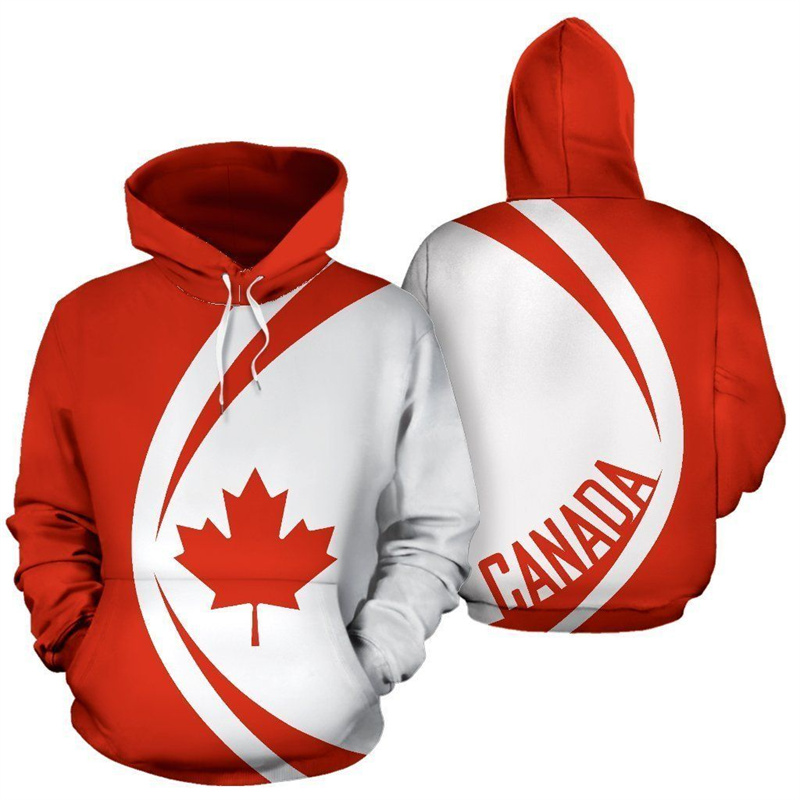 Sweat à capuche imprimé cuir c - Street Fashion Canada avis et prix